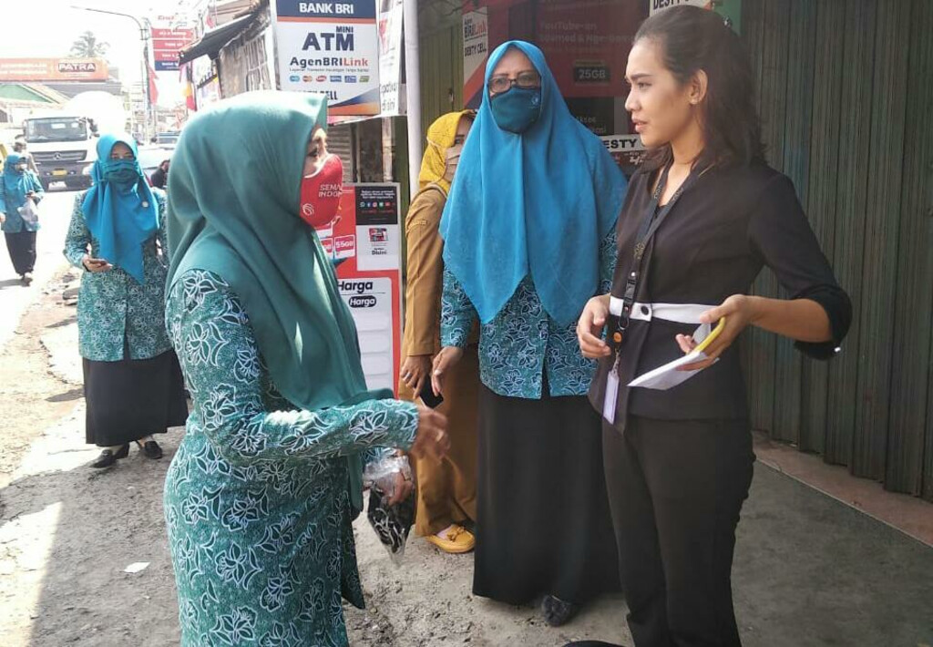 TP PKK Cimalaka Gebrak 1000 Masker