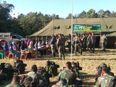 100 Prajurit  Raider -301/PKS Gelar Tali Asih