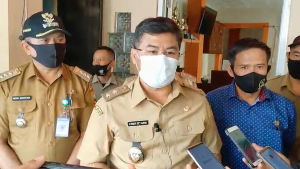 7 bulan sepi, Wabup Erwan Tinjau UMKM Jatinangor