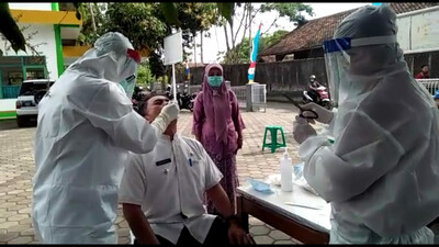 Lawan Covid-19, Paseh Gelar Tes Swab Masif