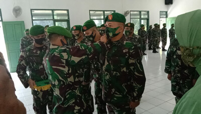Kodim 0610/Sumedang Laksanakan Sertijab 8 Danramil