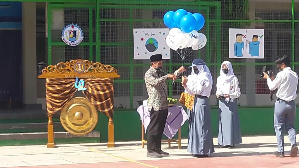 Milad ke-62, SMANSA Sumedang Gelar Perlombaan Daring