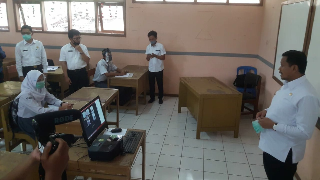 Siswa Pembelajaran Tatap Muka Hanya 100 orang