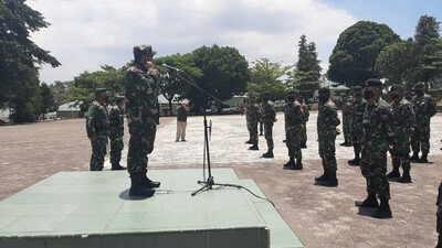 156 Prajurit Yonif Mendadak Diapelkan, Ada Apa?