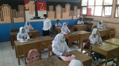 Siswa Pembelajaran Tatap Muka Hanya 100 Orang