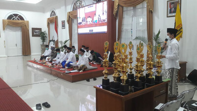 Hari Santri, Sumedang Gelar Istigosah Virtual