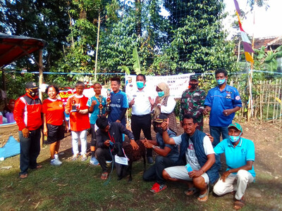 Desa Kertamekar Gelar Turnamen Bola Voli 'Sumpah Pemuda'