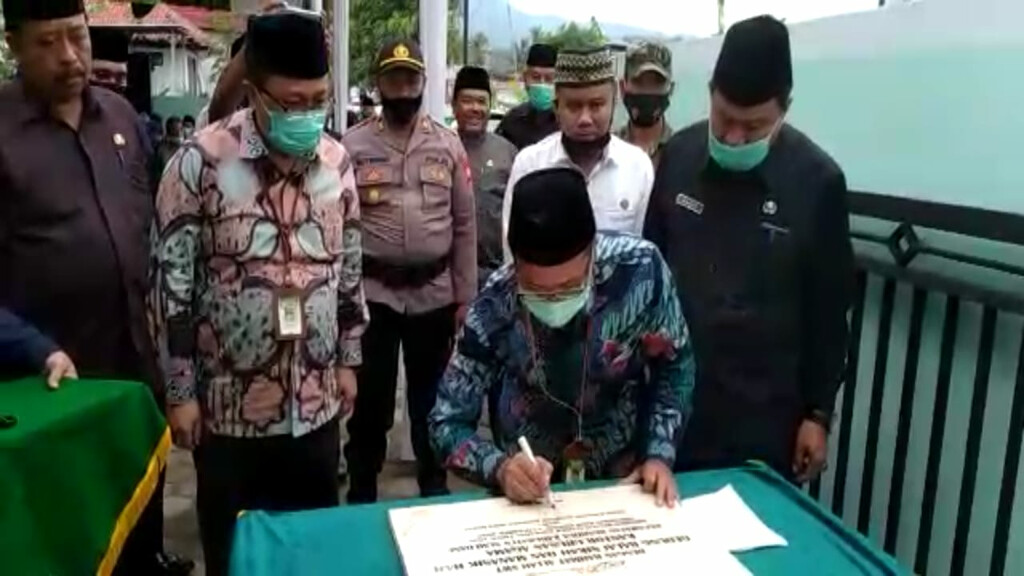 Sah! Kini Buahdua Miliki Balai Nikah dan Manasik Haji