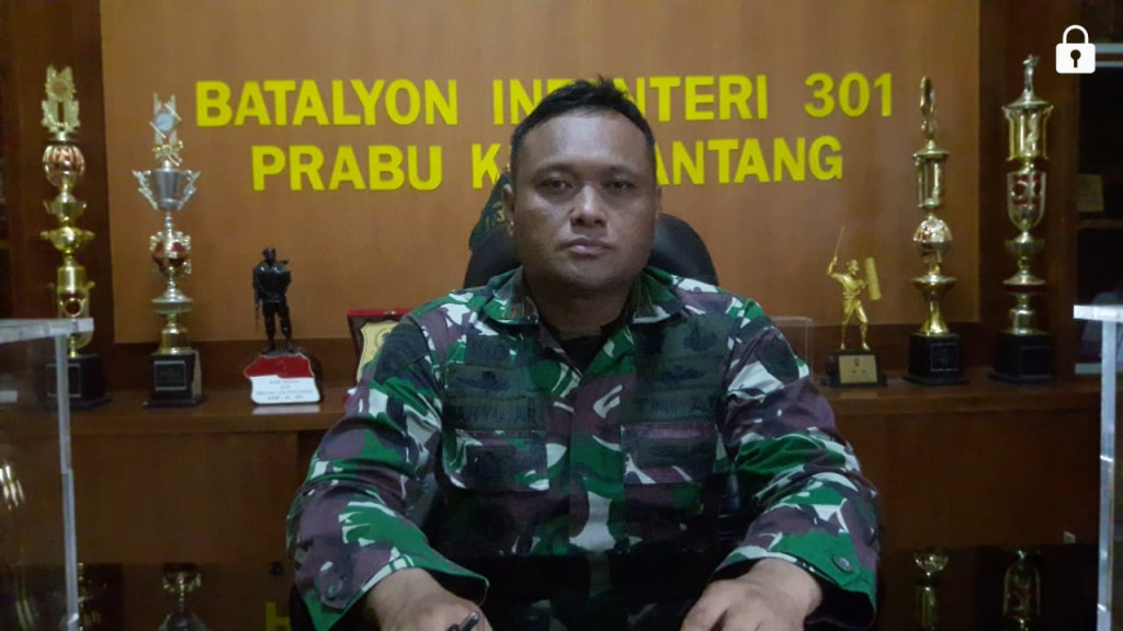 Perkokoh Rasa Persatuan, Yonif 301/PKS Gelar Komunikasi Sosial