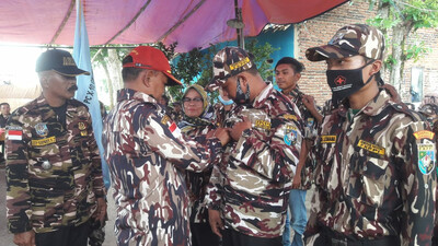 Pelantikan FKPPI Rayon Pamulihan Di Hari Pahlawan