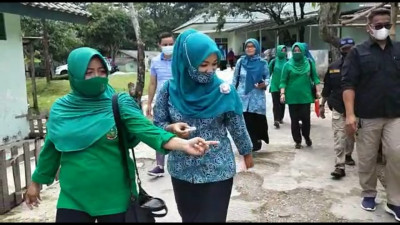 PKK Dan Persit Dim 0610 Bersinergi Tingkatkan Ketahanan Pangan