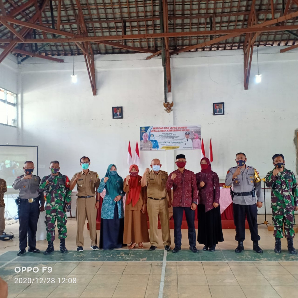 Cibeureum Kulon Gelar Sertijab Kepala Desa