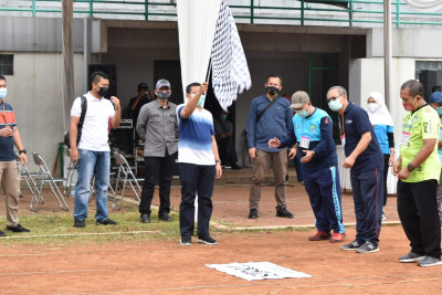 ASN Dinas Kesehatan  Jalani Tes Kebugaran