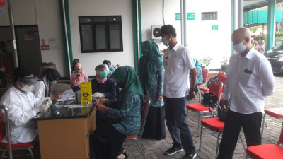 PKK Cimalaka Gelar Rapid Test Gratis