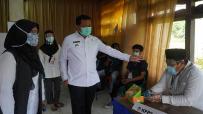 Monitor Pelaksanaan Pilkades 2020, Dony: Serahkan Pada Saksi