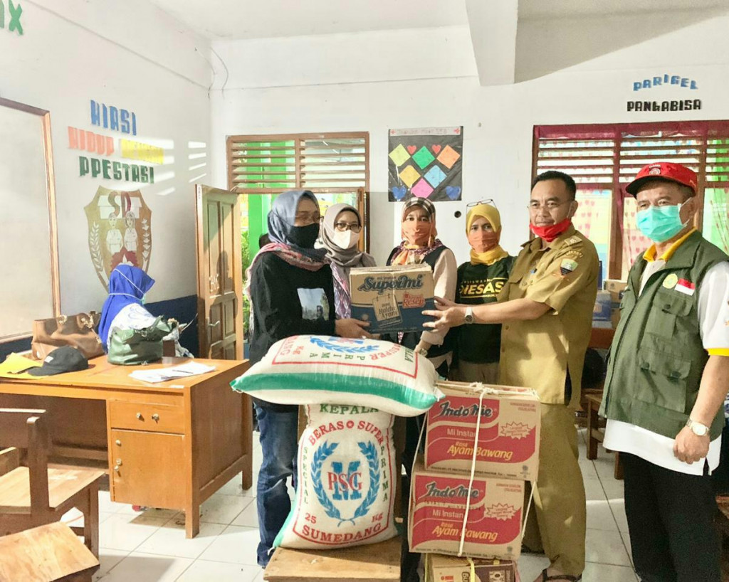 SMKN 1 Sumedang Galang Dana bagi Cimanggung