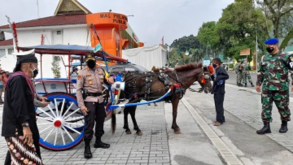 Polres Sumedang Luncurkan Delman Prokes