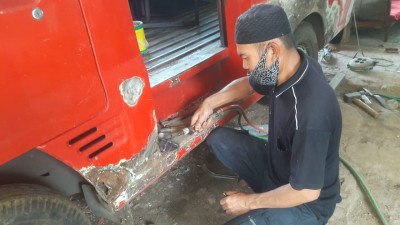 Bengkel Las Eyang Wesi: Di Pinggiran Kota Tapi Tetap Laris