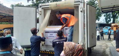 7000 Dosis Vaksin Covid-19 Tiba Di Sumedang