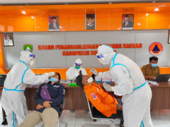 BPBD Gelar Rapid Test Massal