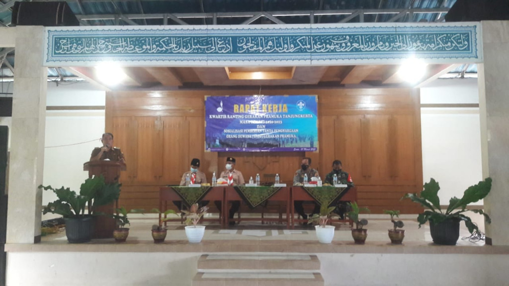 Kwartir Pramuka Tanjungkerta Gelar Raker Pertama