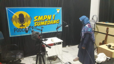 Keren, SMPN 1 Sumedang Miliki Studio Mini Angkasa