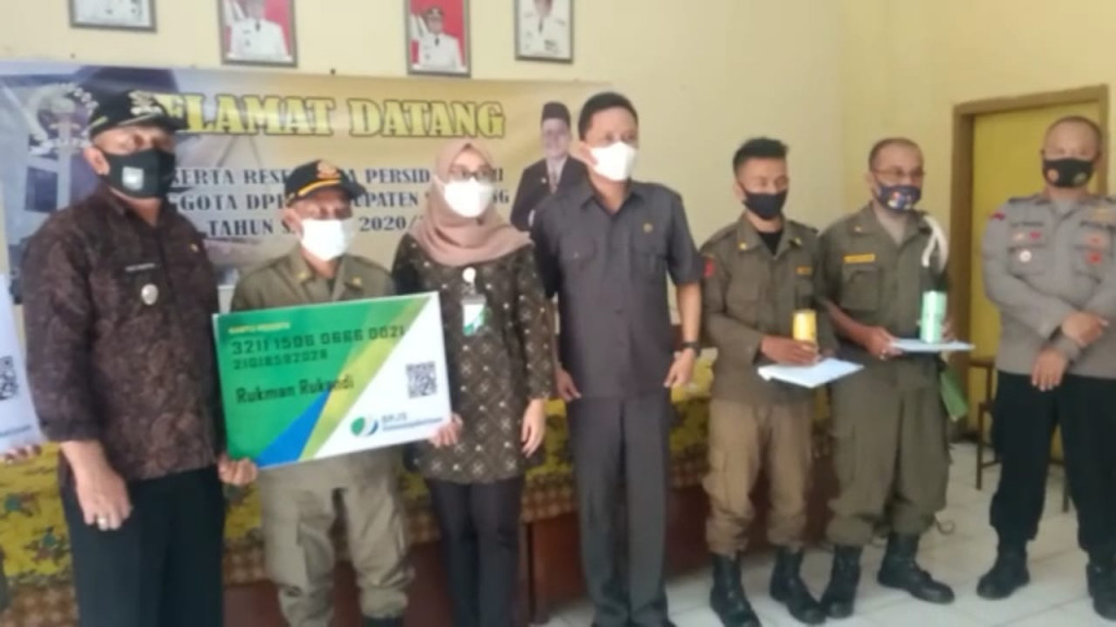 Gandeng BPJS, Asep Kurnia: Linmas Perlu Jaminan Sosial