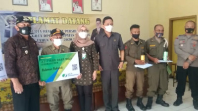 Gandeng BPJS, Asep Kurnia: Linmas Perlu Jaminan Sosial