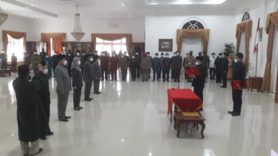 Bupati Sumedang Lantik 5 Pejabat Tinggi Pratama