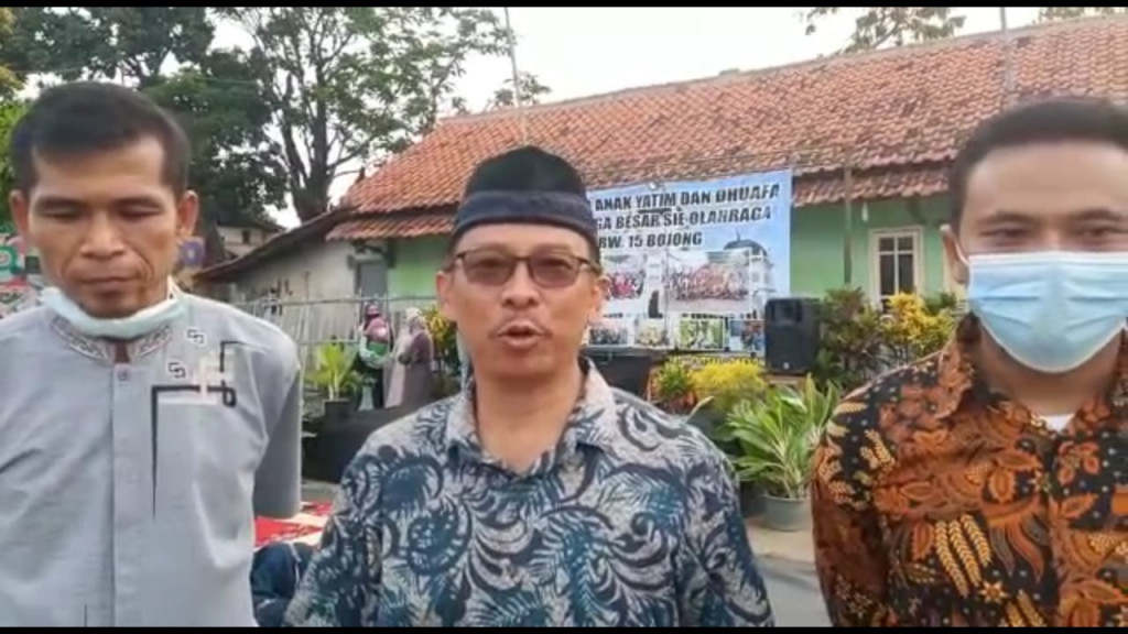 PAN Hadiri Acara Bagi-bagi Santunan di Dusun Bojong