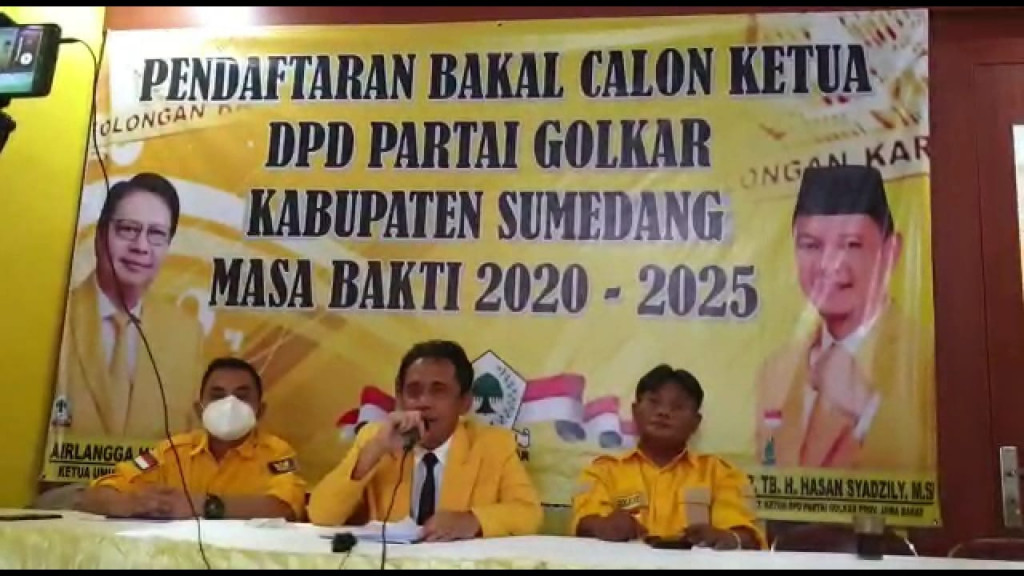 Musda Golkar Sumedang Diulang, Proses Pemilihan Hanya 14 Hari
