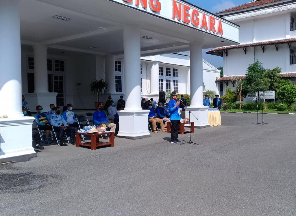 BNN-FBI Kampanyekan War on Drug di Sumedang