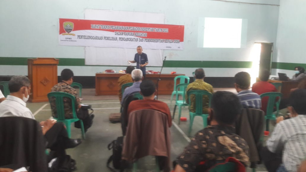 Anggaran Prokes Pilkades 2021 Ditanggung APBD