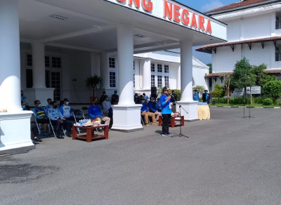 BNN-FBI Kampanyekan War On Drug Di Sumedang