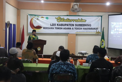 Dihadiri 14 Pengurus Secara Virtual, LDII Sumedang Gelar Halal Bihalal
