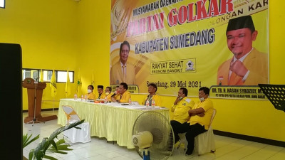 Musda X Partai Golkar Sumedang Diundur