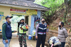 Diskominfosanditik Sumedang Monitor Prokes 2 Objek Wisata