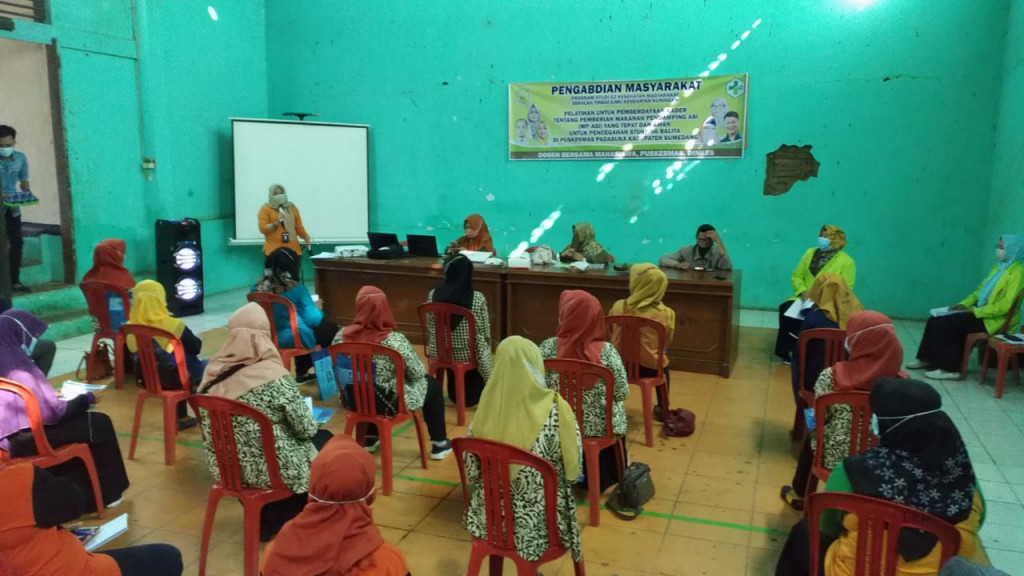 Prodi S2 Stikes Kuningan Gelar Pelatihan Cegah Stunting