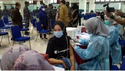 IPDN Gelar Kolaborasi Vaksinasi Gratis Di Jatinangor