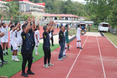 Manager Sepak Bola PON  Jabar Bangga Timnya Melenggang Ke 6 Besar