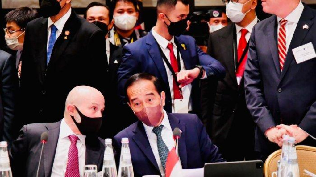 Presiden Jokowi Pamer Energi Hijau RI di Depan Para Bos Perusahaan Besar