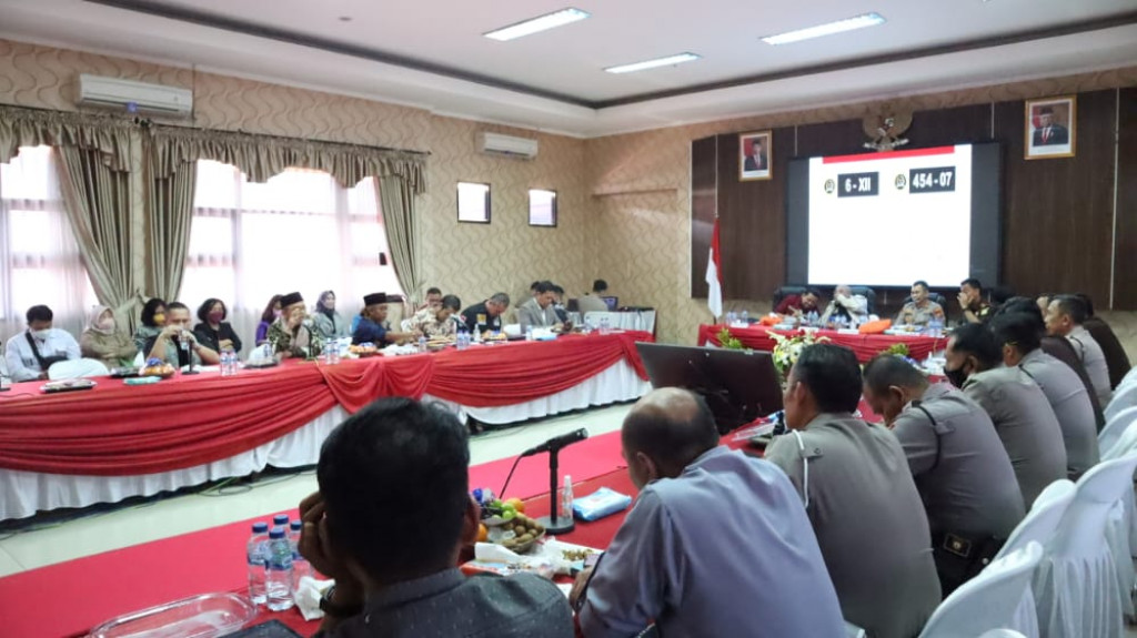 Mahkamah Kehormatan Dewan DPR RI Lakukan Kunjungan Ke Polres Sumedang