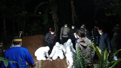 Seorang Warga Tanjungsari Meninggal Dunia Postif Covid 19, Dimakamkan Sesuai Protokol Kesehatan