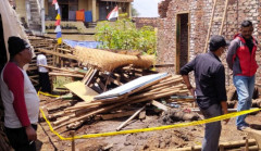 Hutang Rp1 Juta, Rentenir Robohkan Rumah Seorang Warga di Garut