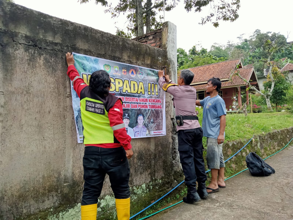 Masuki Musim Penghujan, Polres Sumedang Himbau Masyararakat Waspadai Potensi Bencana Alam