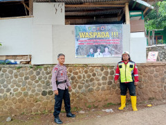 Masuki Musim Penghujan, Polres Sumedang Himbau Masyararakat Waspadai Potensi Bencana Alam
