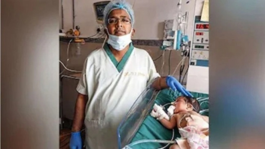 Heboh Bayi Umur 23 Hari di India "Mengandung" 8 Janin di Perutnya