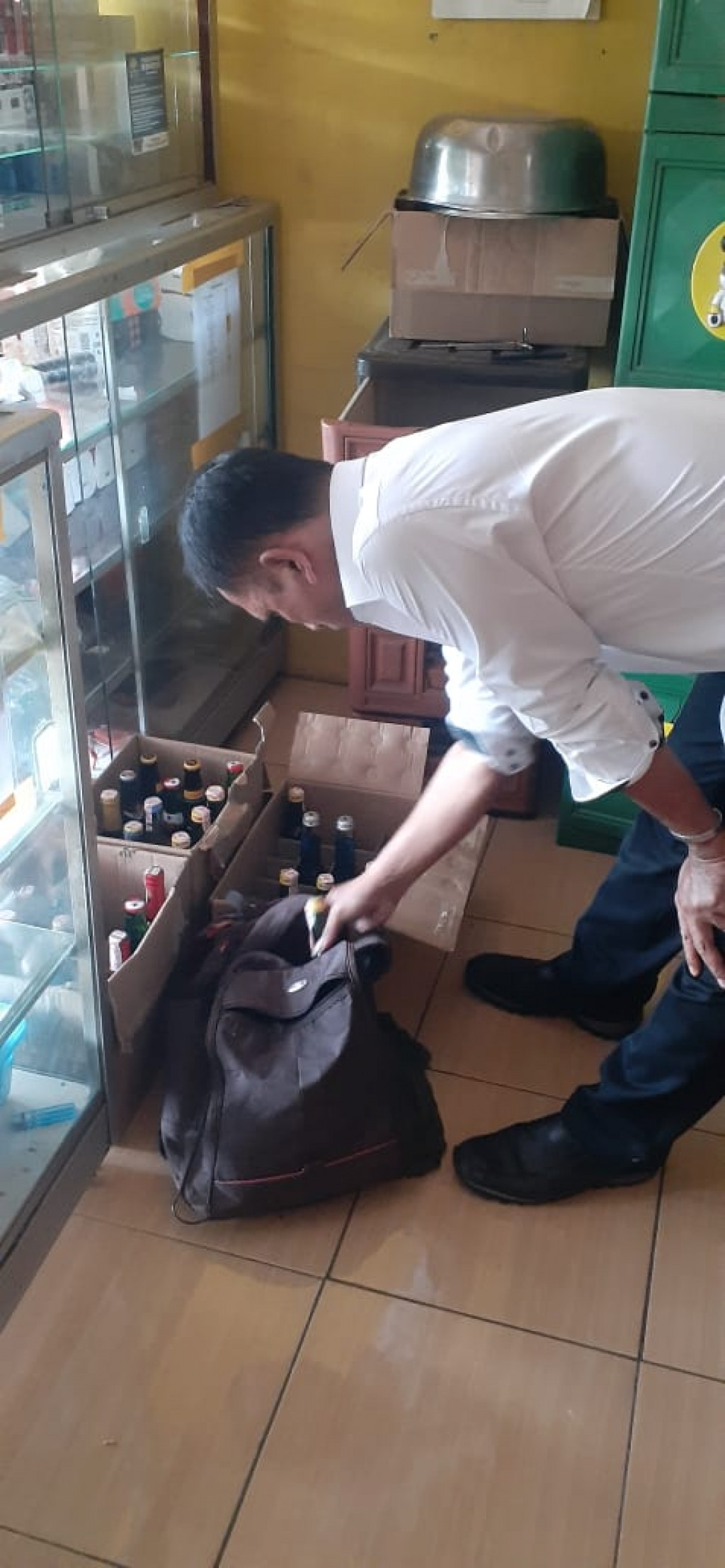 Jaga Kondusifitas, Polres Sumedang Lakukan Razia Miras