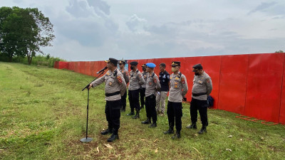 Ratusan Polisi Amankan Konser Musik Di Kiarapayung Sumedang
