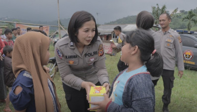 Kali Kedua Polres Sumedang Kirimkan Bantuan Untuk Korban Gempa Cianjur